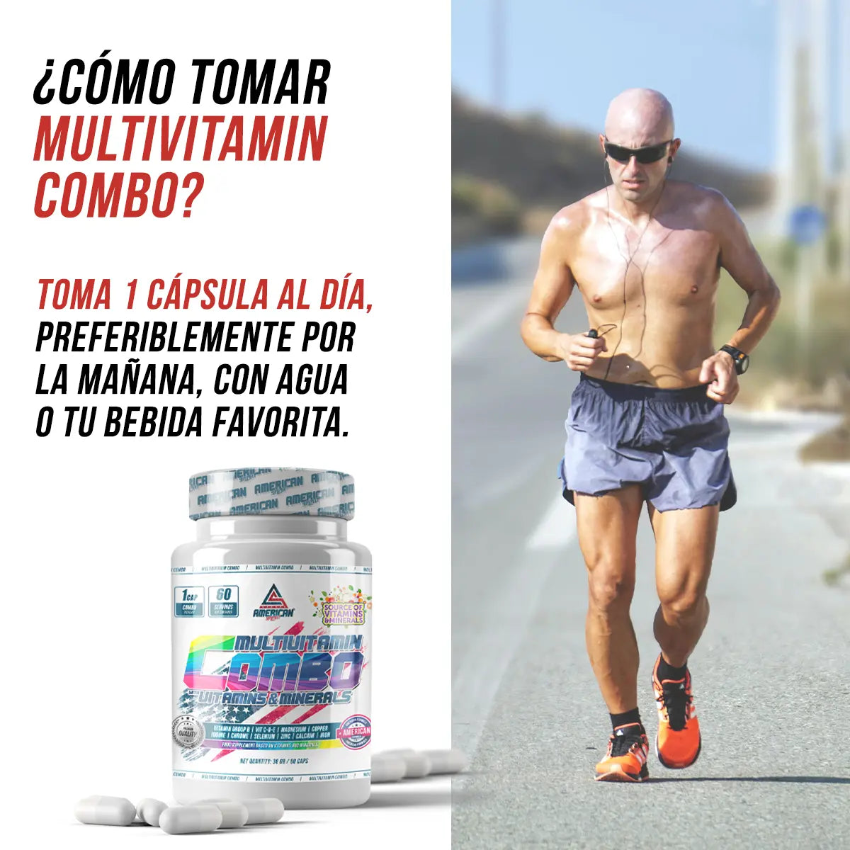 American Suplement Multivitamin Combo 60 capsule – multivitaminico con minerali