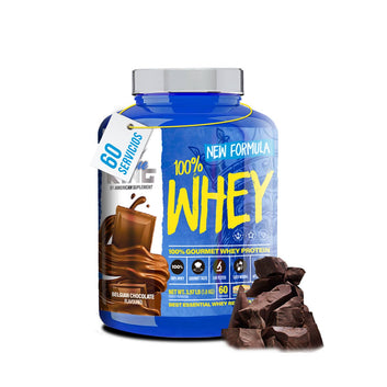 American Suplement | 100% Whey Protein BlueKing 2kg: Fragola