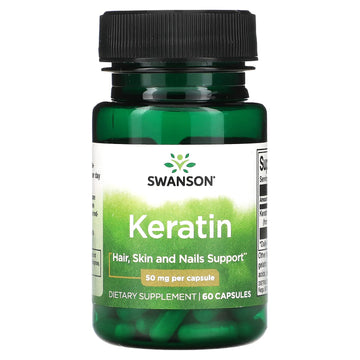Swanson Keratin 50 mg - 60 capsule