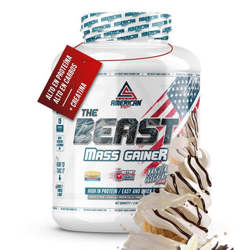 American Supplement | The Beast Mass Gainer 2 kg: Vaniglia