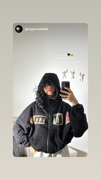 D*mb Zip Hoodie