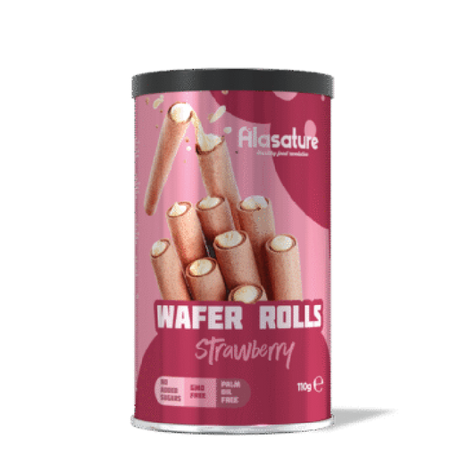 Alasature Wafer Rolls 110 g – gusto Strawberry