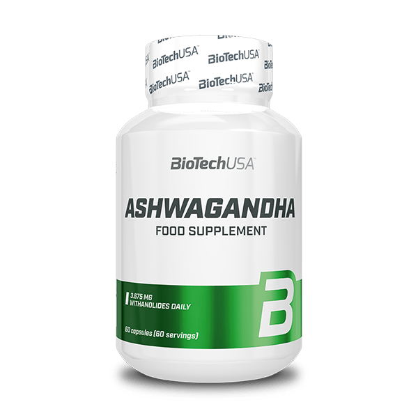 BioTechUSA Ashwagandha 60 capsule – estratto di radice di Withania somnifera