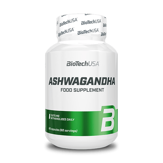BioTechUSA Ashwagandha 60 capsule – estratto di radice di Withania somnifera