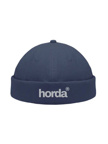 Berretto Docker Navy in Cotone Pesante Spazzolato – Taglia Unica