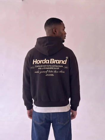 Felpa Oversize 380g Streetwear Premium Horda Brand 65% Cotone