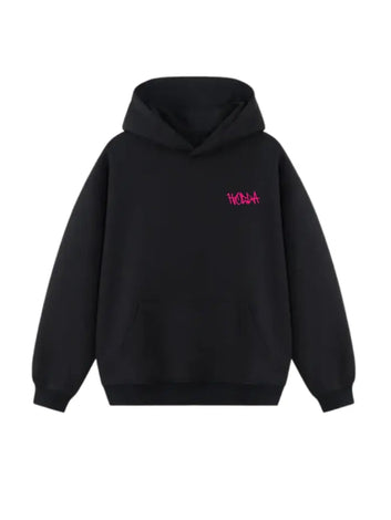 Felpa Y2K Fucsia Boxy Fit 380g Cotone Garzato | Horda Brand