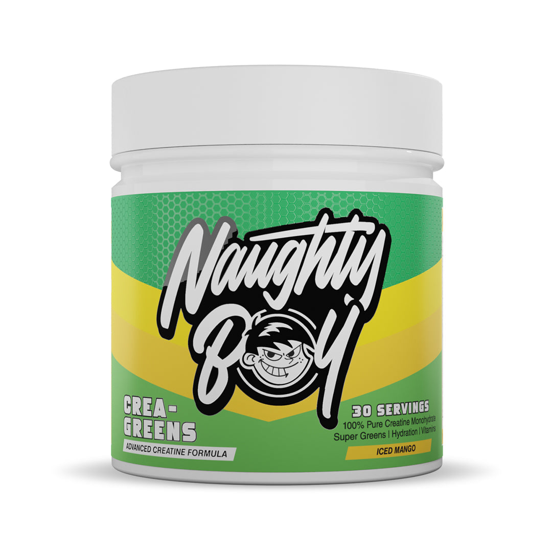 Naughty Boy Crea-Greens 270 g – creatina monoidrato con greens e minerali
