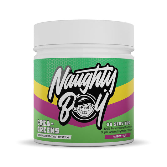 Naughty Boy Crea-Greens 270 g – creatina monoidrato con greens e minerali