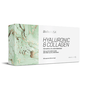 BioTechUSA Hyaluronic & Collagen 120 capsule – integratore di collagene e acido ialuronico