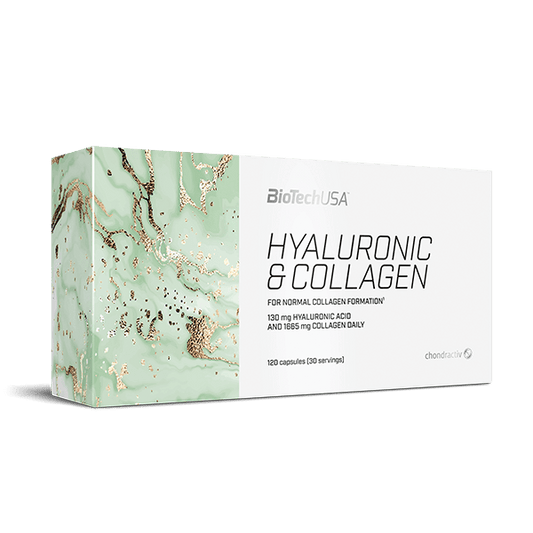 BioTechUSA Hyaluronic & Collagen 120 capsule – integratore di collagene e acido ialuronico