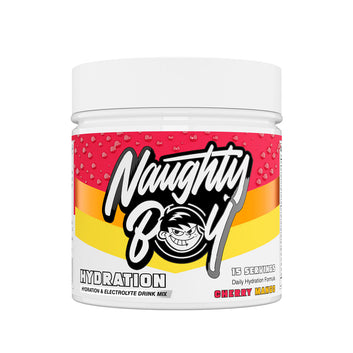 Naughty Boy Hydration 15 dosi – elettroliti in polvere senza zuccheri