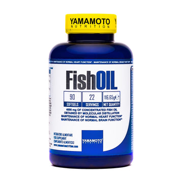 Yamamoto Nutrition Fish Oil Molecular Distillation 90 softgel – olio di pesce omega-3