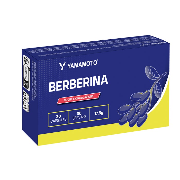 Yamamoto Research Berberina 30 capsule – estratto di Berberis aristata