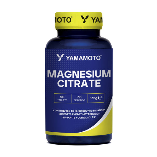 Yamamoto Nutrition Magnesium Citrate 90 compresse – integratore di magnesio citrato