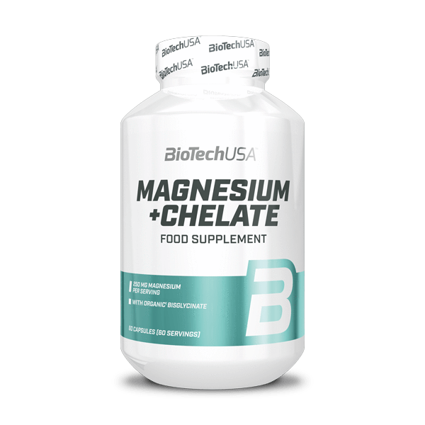 BioTechUSA Magnesium + Chelate 60 capsule – integratore di magnesio