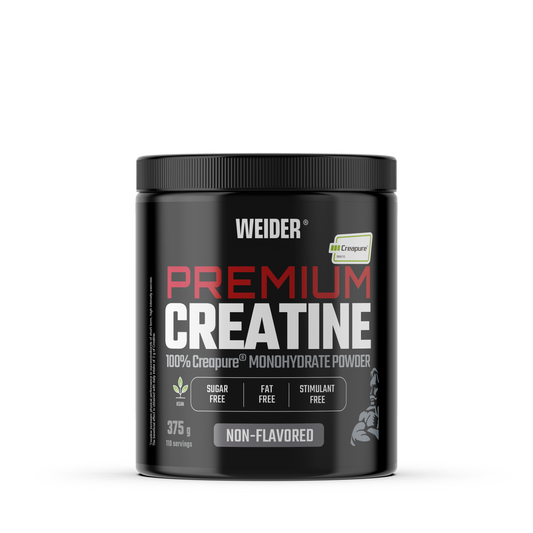 Weider Premium Creatine 100% Creapure 375 g – creatina monoidrato in polvere gusto neutro
