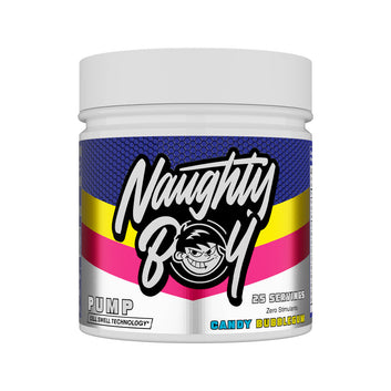 Naughty Boy Pump Pre-Workout 25 dosi – pre-allenamento senza stimolanti