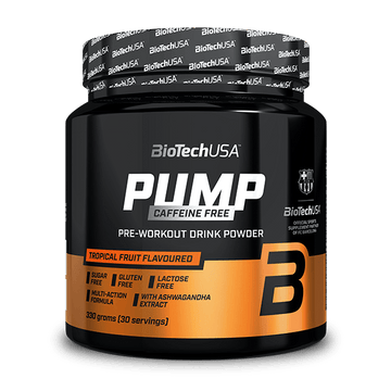 BioTechUSA Pump Caffeine Free 330 g – pre-workout in polvere senza caffeina