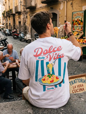 T-shirt Dolce Vita Horda | Boxy Fit 200g Made in Italy
