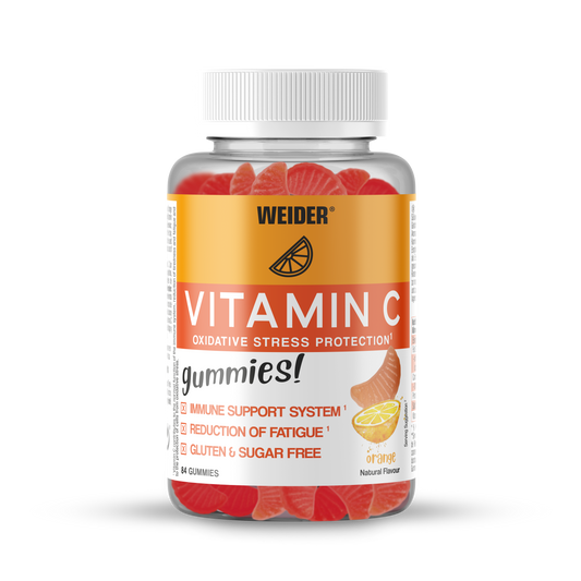 Weider Vitamin C Gummies 84 gummies all'arancia – vitamina C 250 mg