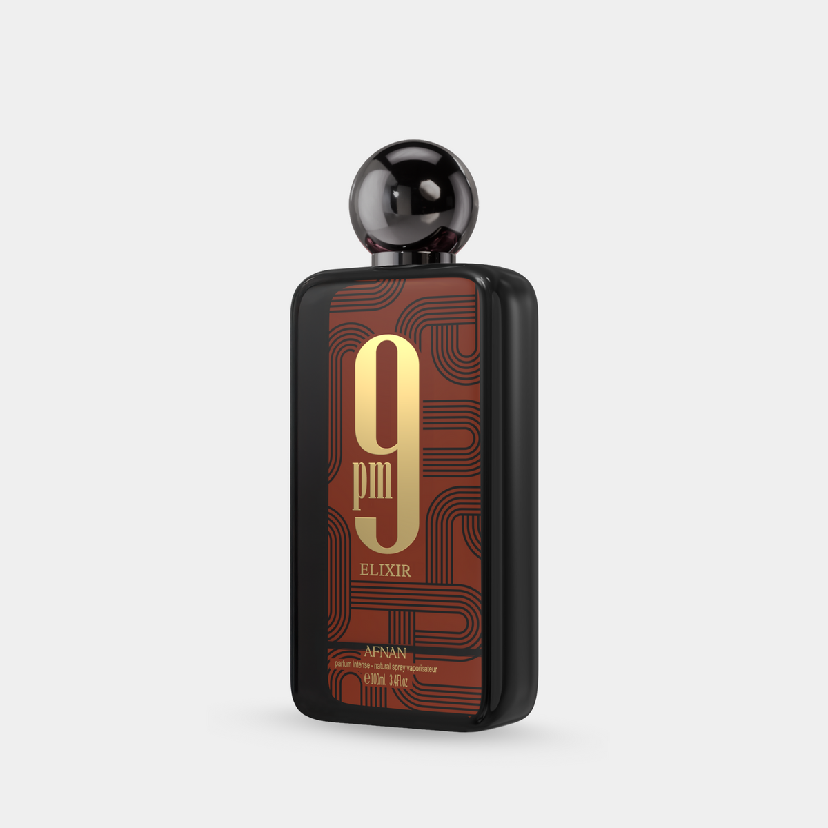Afnan 9 PM Elixir Extrait de Parfum 100 ml – profumo arabo unisex