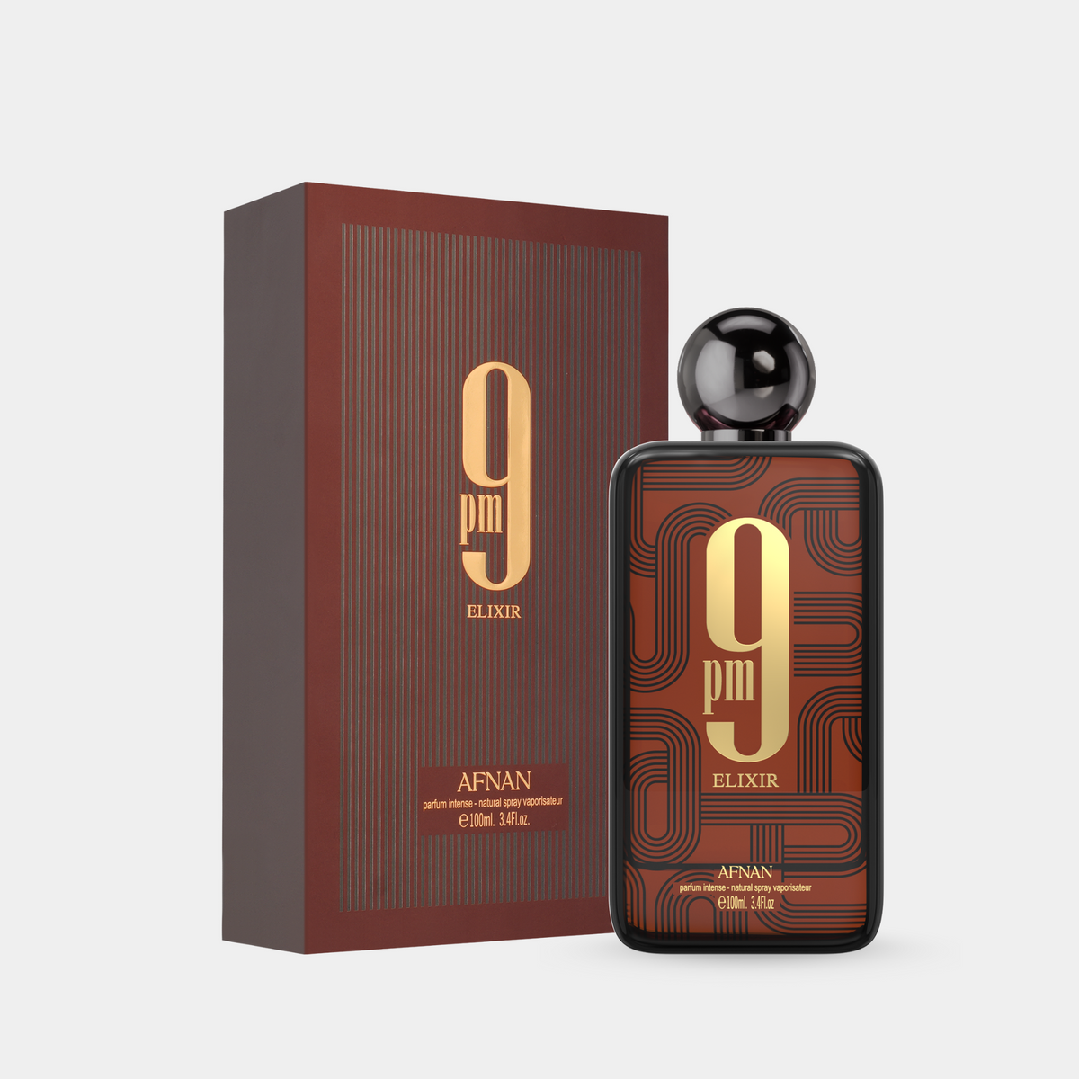 Afnan 9 PM Elixir Extrait de Parfum 100 ml – profumo arabo unisex