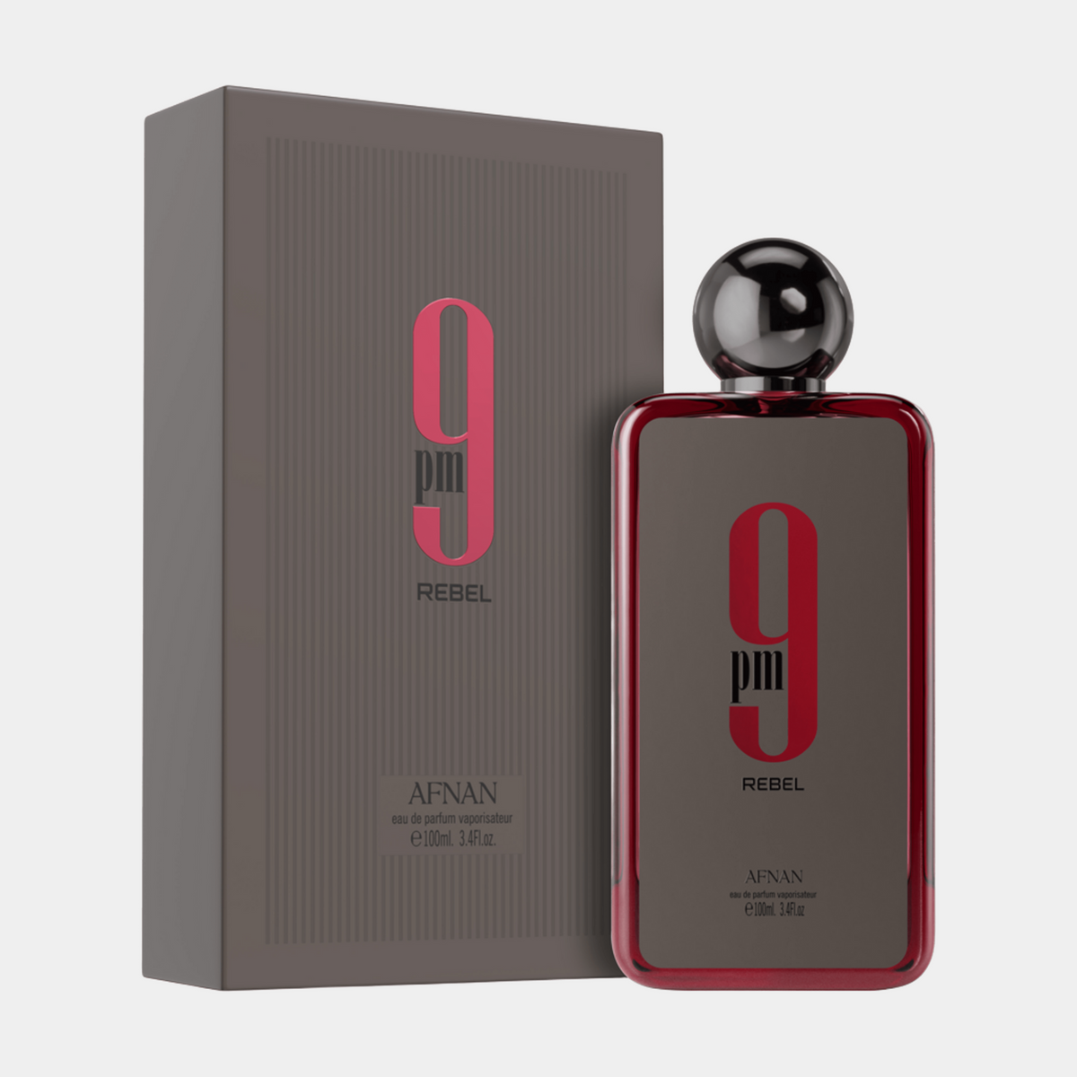 Afnan 9 PM Rebel Eau de Parfum 100 ml – profumo arabo unisex