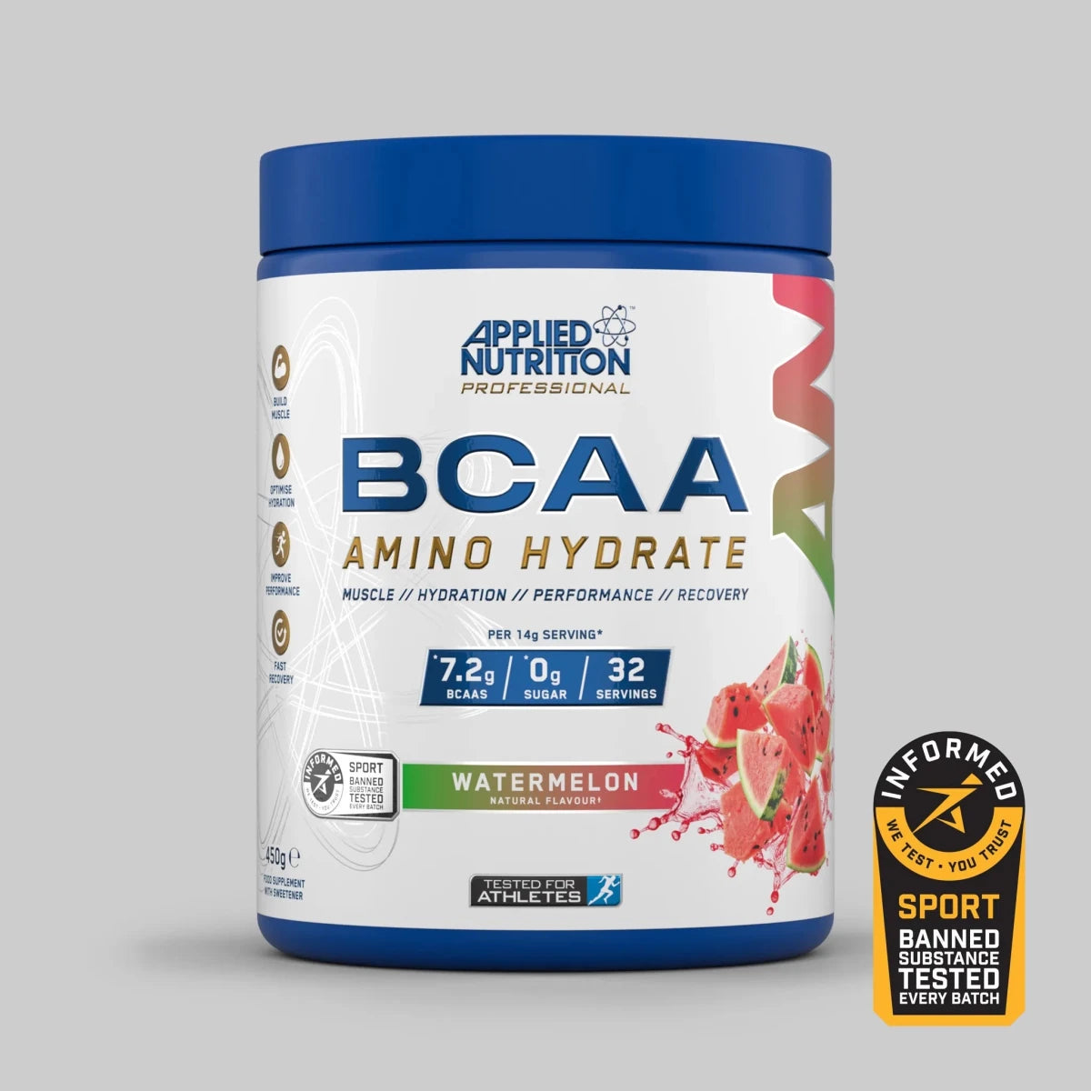 Applied Nutrition BCAA Amino Hydrate 450 g – aminoacidi ramificati 2:1:1