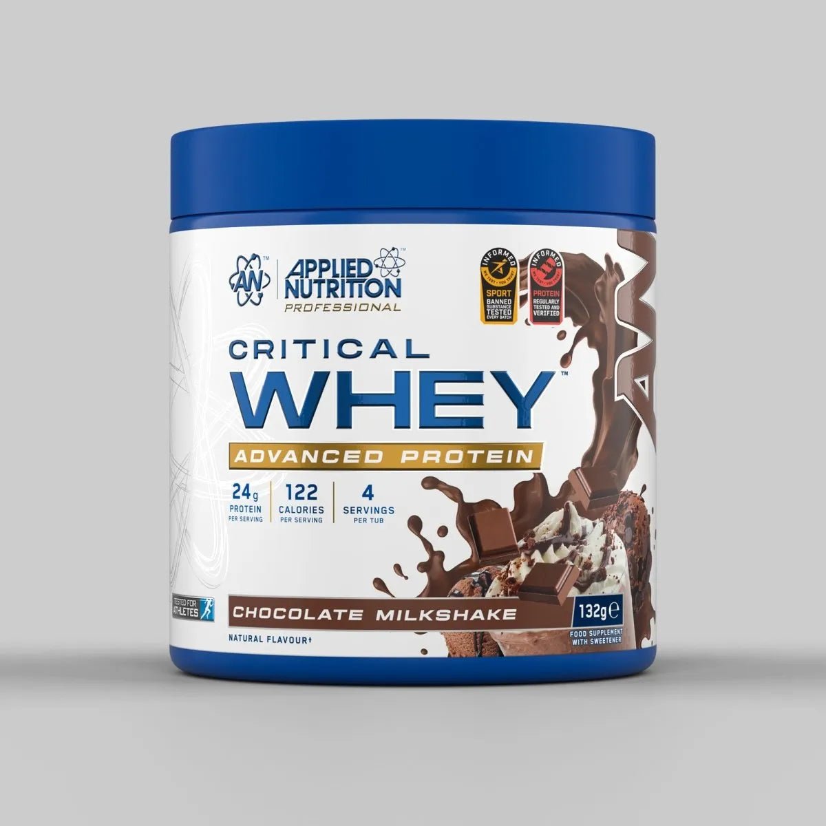 Applied Nutrition Critical Whey 132 g – proteine whey formato 4 porzioni