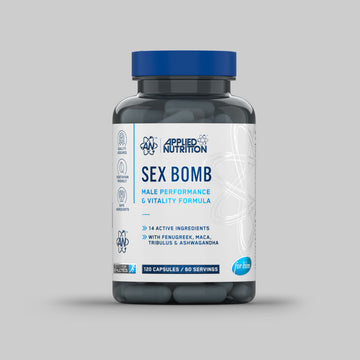 Applied Nutrition Sex Bomb For Him 120 capsule – integratore per l'uomo con maca e ashwagandha