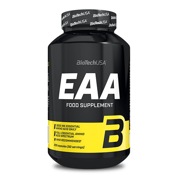 BioTechUSA EAA 200 megacapsule – aminoacidi essenziali in capsule