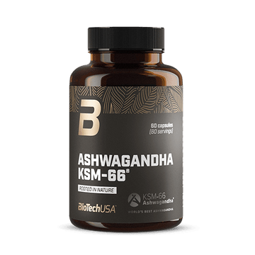 BioTechUSA Ashwagandha KSM-66 60 capsule – estratto di radice di ashwagandha
