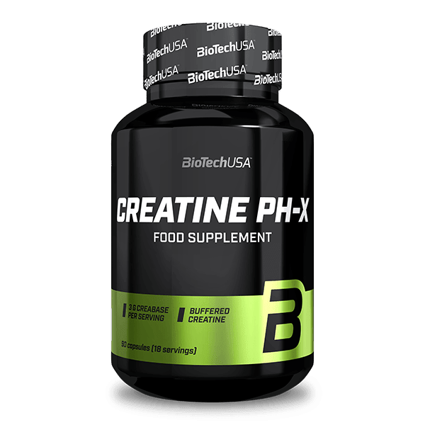 BioTechUSA Creatine pH-X 90 capsule – integratore di creatina tamponata in capsule