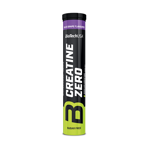 BioTechUSA Creatine Zero 18 compresse effervescenti – creatina monoidrato senza zucchero