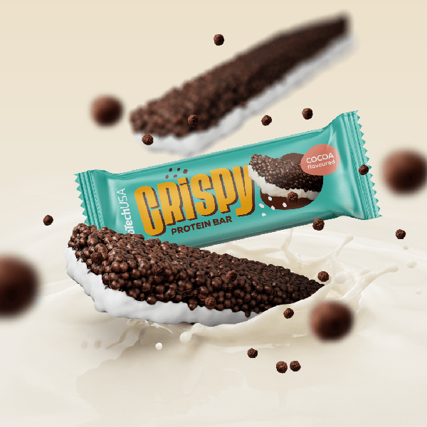 BioTechUSA Crispy Protein Bar 40 g – barretta proteica croccante