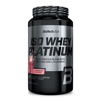 BioTechUSA Iso Whey Platinum 908 g – proteine whey in polvere con creatina