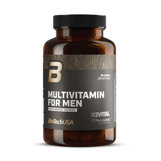 BioTechUSA Multivitamin For Men from organic sources 60 compresse – multivitaminico per uomo