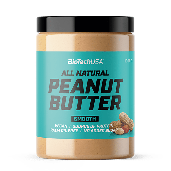 BioTechUSA Peanut Butter 1000 g – burro di arachidi senza zuccheri aggiunti