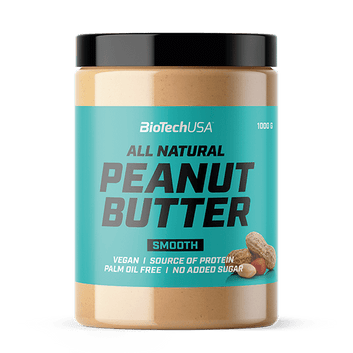 BioTechUSA Peanut Butter 1000 g – burro di arachidi senza zuccheri aggiunti