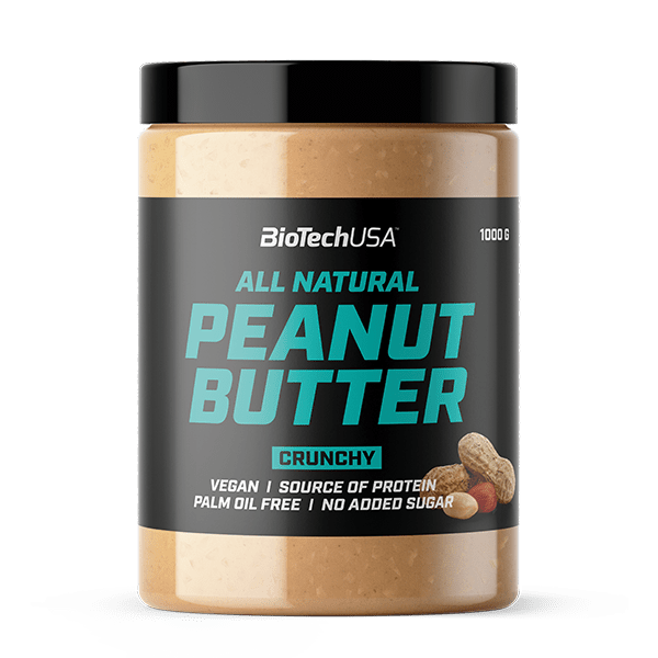 BioTechUSA Peanut Butter 1000 g – burro di arachidi senza zuccheri aggiunti