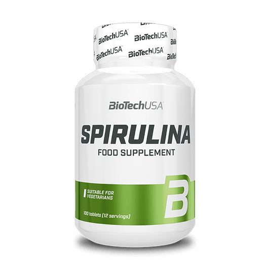 BioTechUSA Spirulina 100 compresse – integratore di alga spirulina