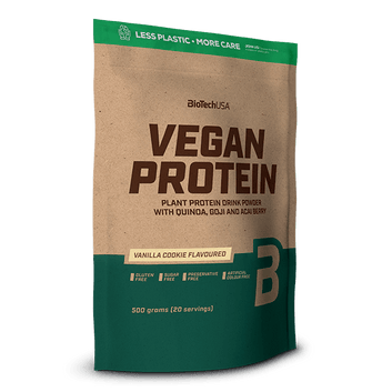 BioTechUSA Vegan Protein 500 g – proteine vegetali in polvere