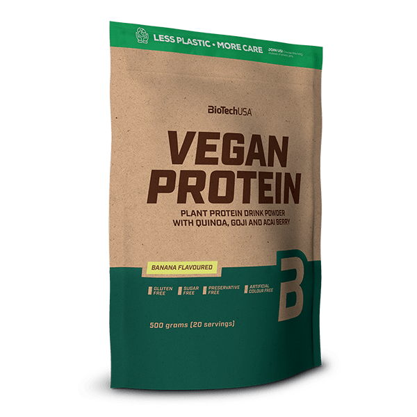 BioTechUSA Vegan Protein 500 g – proteine vegetali in polvere