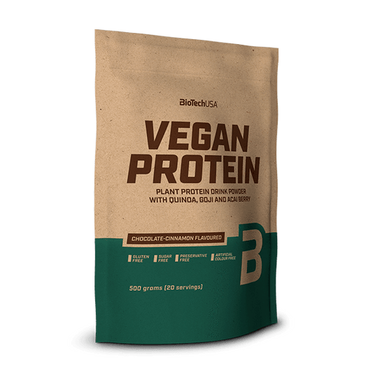 BioTechUSA Vegan Protein 500 g – proteine vegetali in polvere