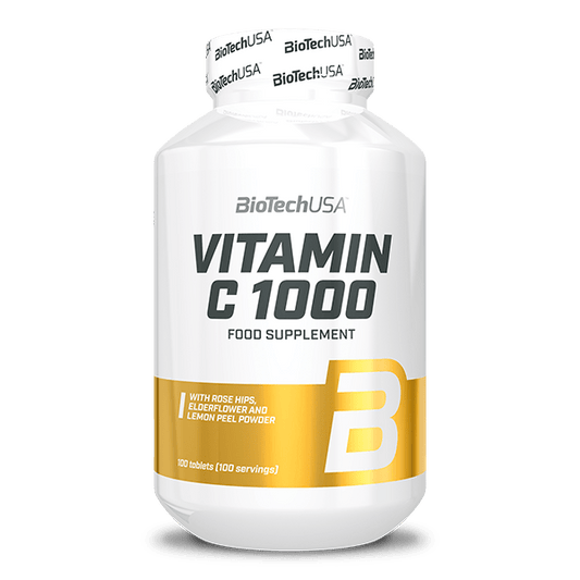 BioTechUSA Vitamin C 1000 Bioflavonoids 100 compresse – integratore di vitamina C