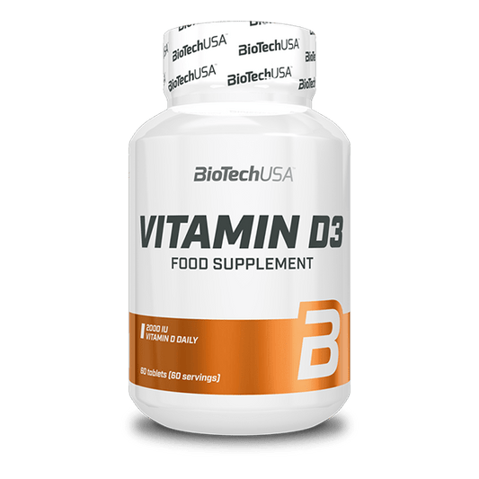 BioTechUSA Vitamin D3 2000 UI 60 compresse – integratore di vitamina D3