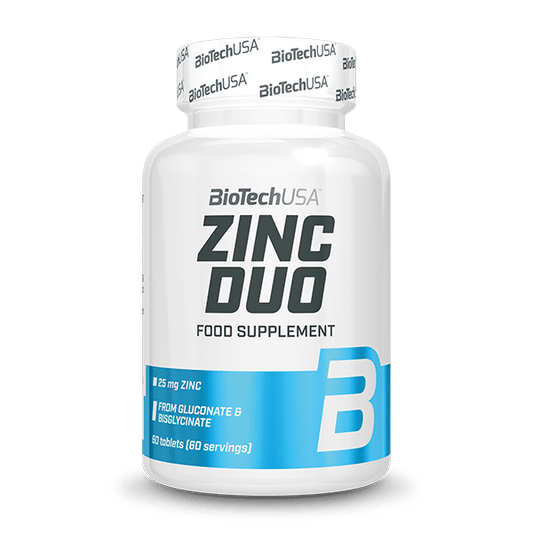 BioTechUSA Zinc Duo 60 compresse – integratore di zinco