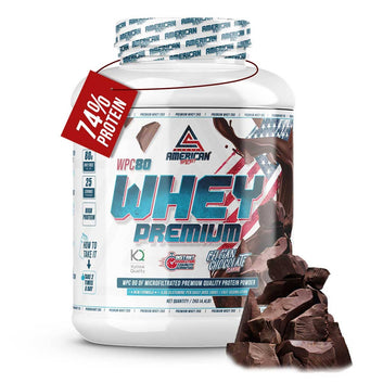 AMERICAN SUPLEMENT | Proteina Whey Premium WPC80 2 kg: Biscotti