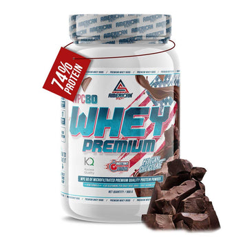 American Supplement | Proteina Whey Premium WPC80 900 g: Biscotti neri